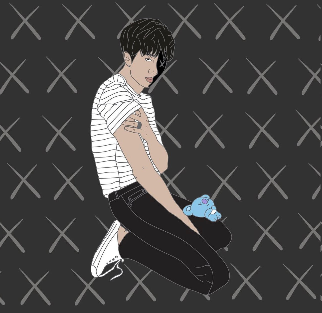 BTS x KAWS Crossover Series