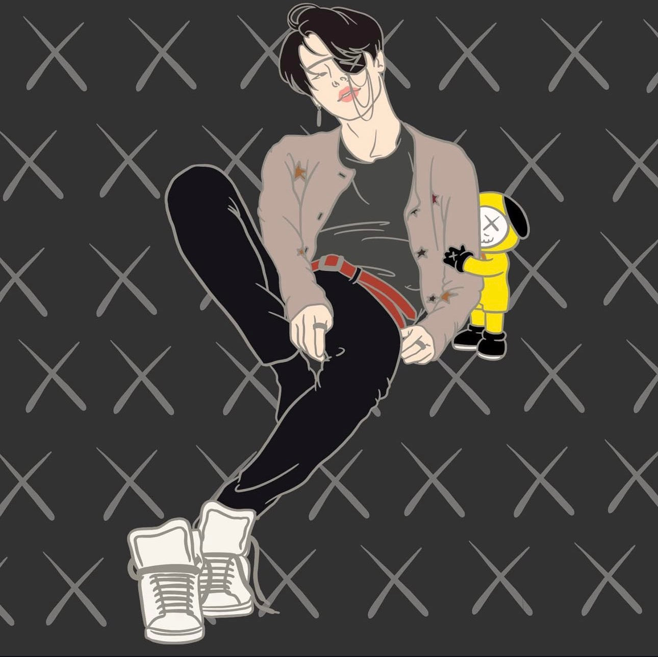 BTS x KAWS Crossover Series